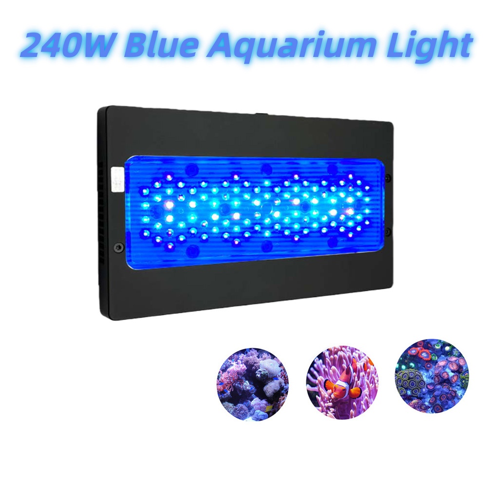 Aquarium Blue Marine Reef - 240W 풀 스펙트럼 프로그래밍 가능 해양
