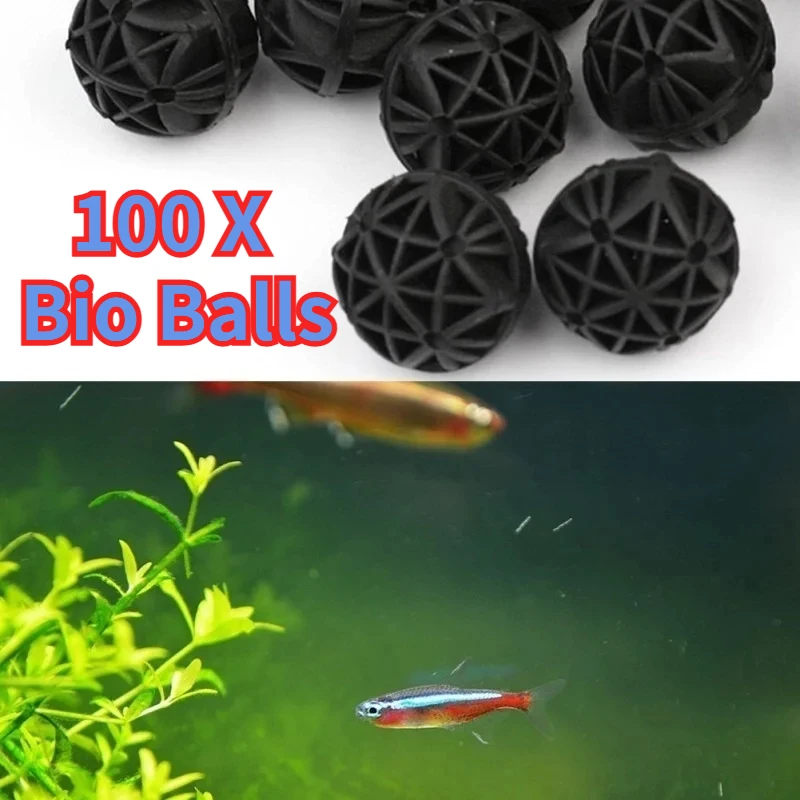 Marine Aquarium Home - 50/100Pcs 홈 수족관 연못 바이오 공
