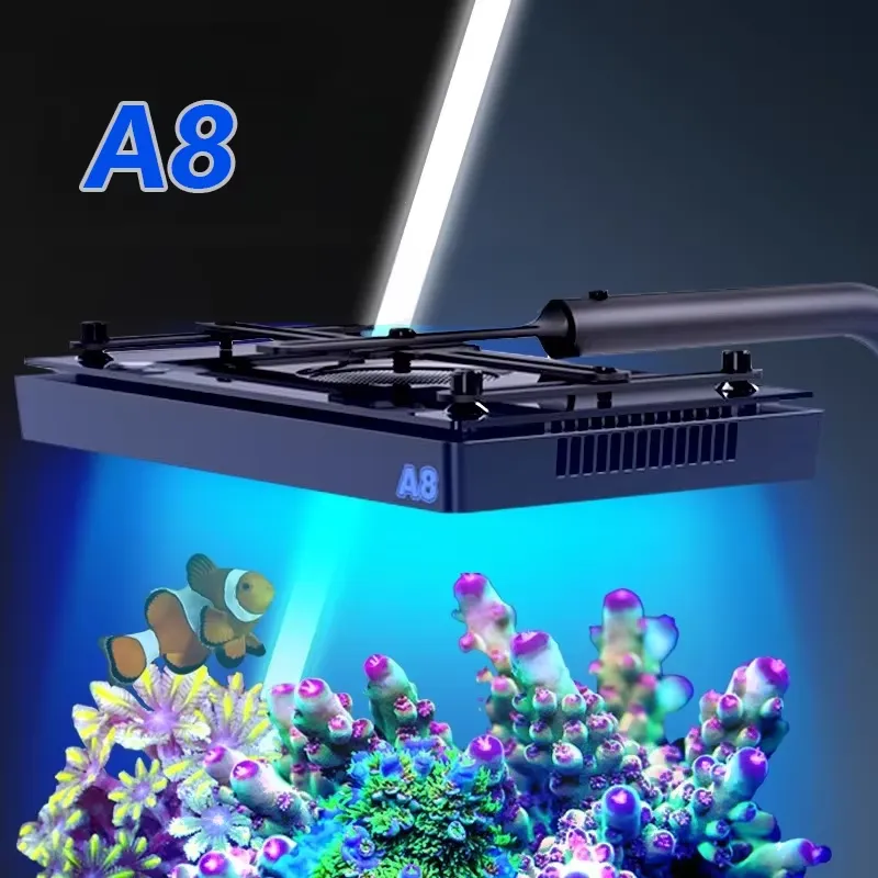 Marine Aquarium App - A8SE II Max 블루 240W WiFi
