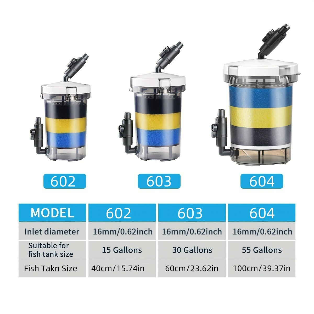 SUNSUN EW-602 EW-603 EW-604 무소 - Marine Aquarium Hardscape 리뷰 및 가격