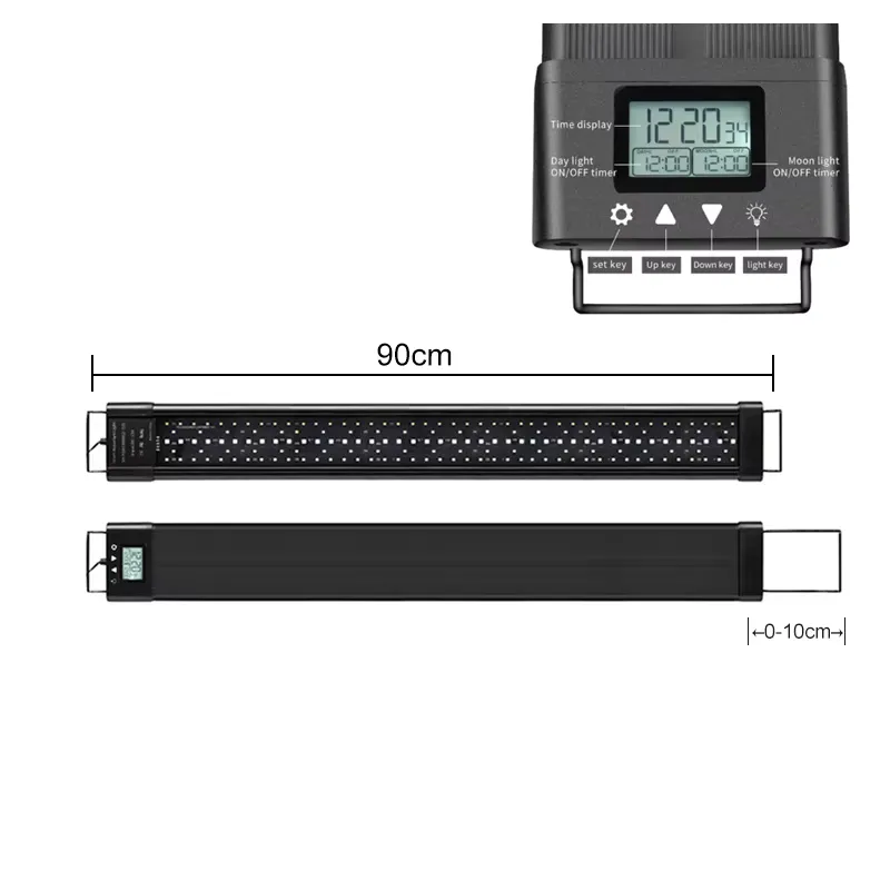 시로카 고품질 IP68 방수 90CM 48W 5050+ - Marine Aquarium Hours 리뷰 및 가격