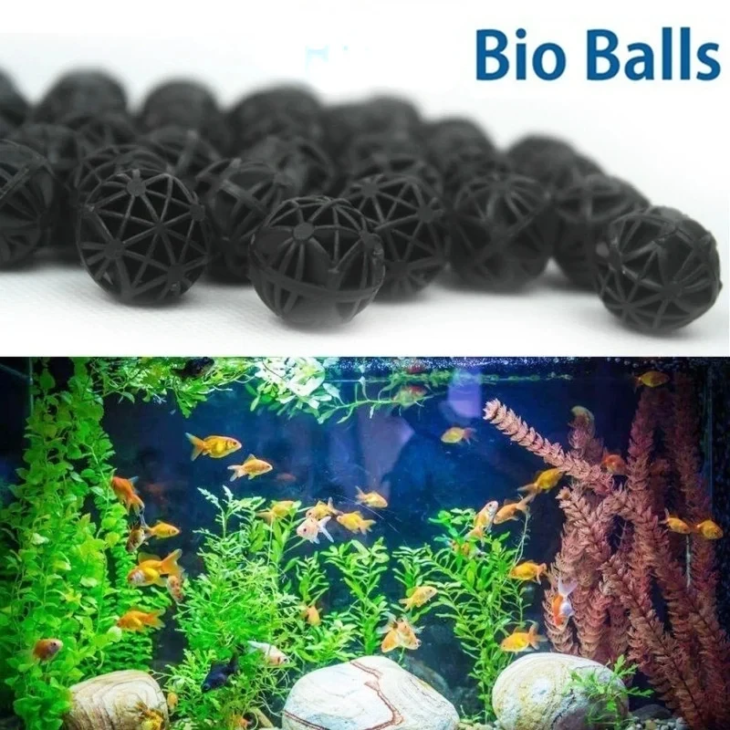 50/100Pcs 홈 수족관 연못 바이오 공 16mm  - Marine Aquarium Home 리뷰 및 가격