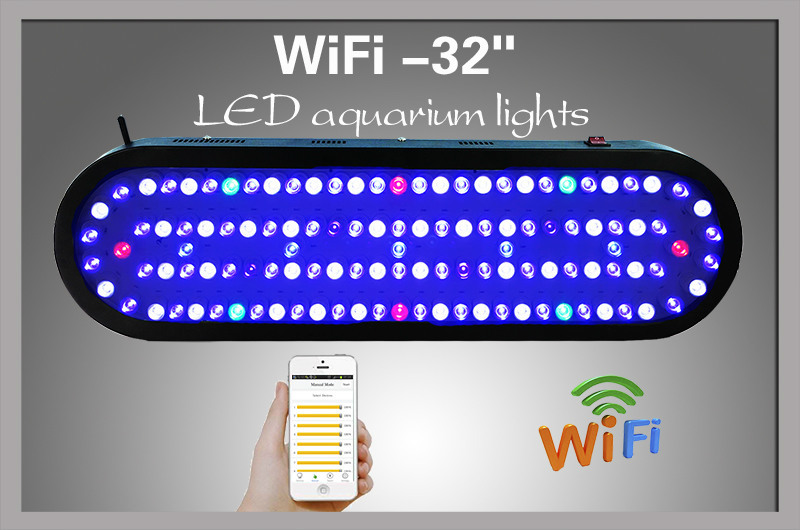 와이파이 앱 원격 제어 LED 수족관 조명 300W 디 - Marine Aquarium App 리뷰 및 가격