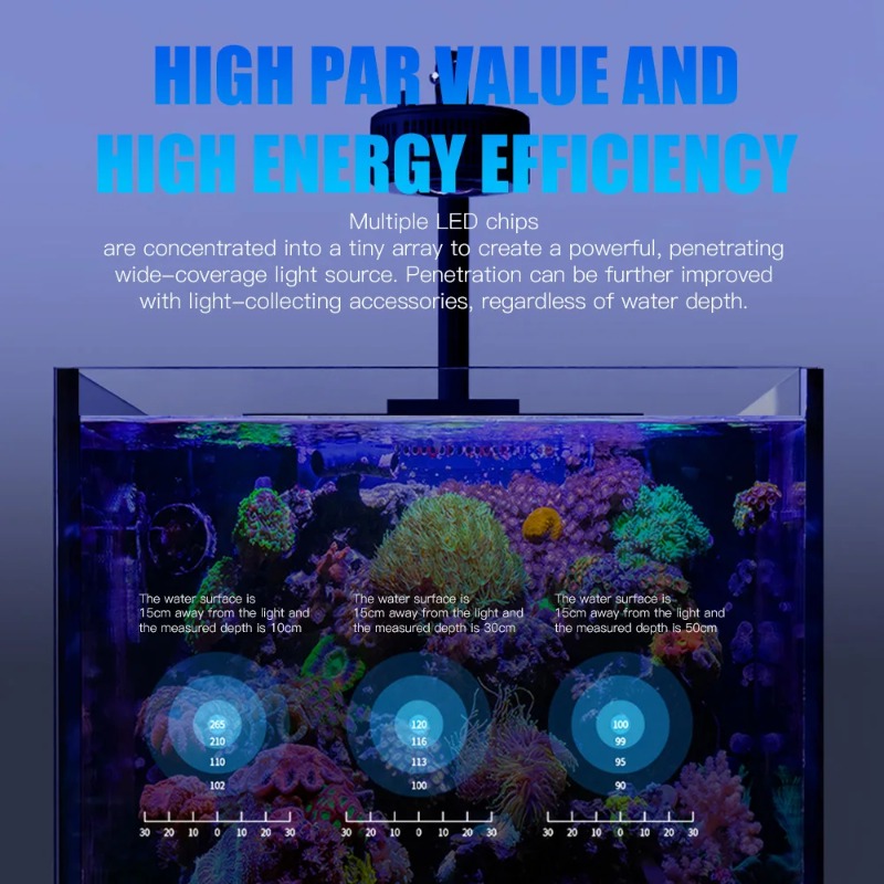 AAAA7S III 풀 스펙트럼 WiFi 앱 제어 멀티 - Marine Aquarium App 리뷰 및 가격